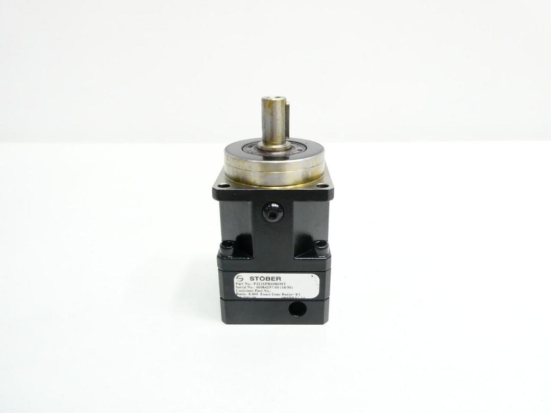STOBER P221SPR0080MT INLINE GEAR REDUCER 9MM 12MM 8:1