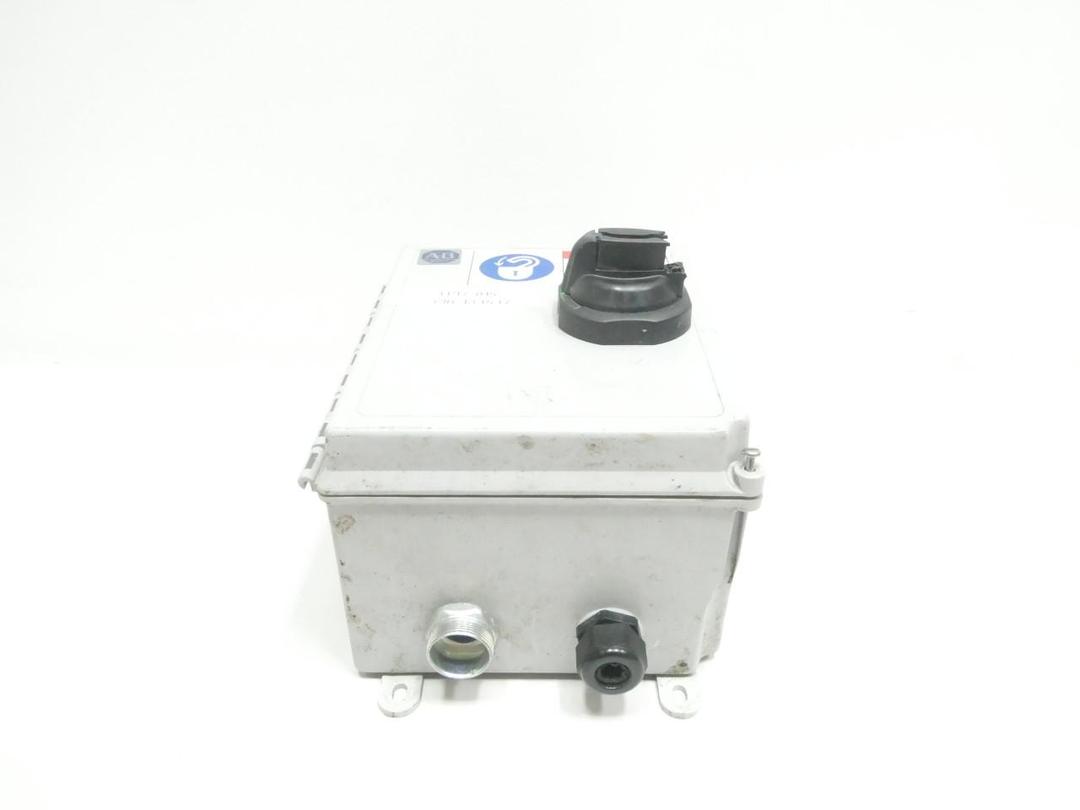 ALLEN BRADLEY 194R-KJ30-1753-PB FUSIBLE DISCONNECT SWITCH 3P 30A AMP 600V-AC