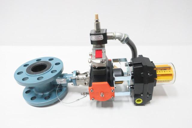 EBRO F012-A EB5.1 SYD FMYB-E120 PNEUMATIC FLANGED CONTROL VALVE 2IN 300