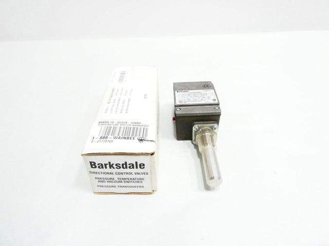 BARKSDALE ML1H-G202S-WSRD TEMPERATURE SENSOR -100-250F 125-600V-AC 125/250V-DC