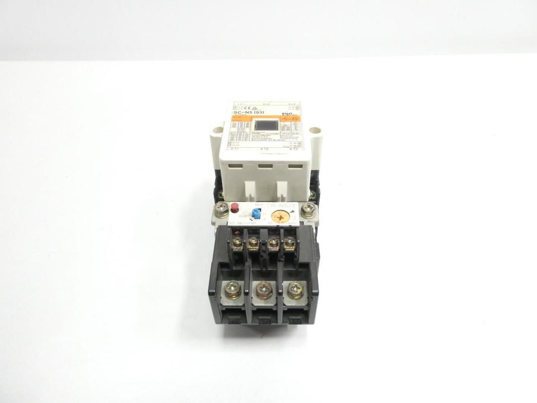 FUJI SC-N5 SC93BAA TR-N5/3 TR93BDW FULL VOLTAGE STARTER 120V-AC/DC 60HP