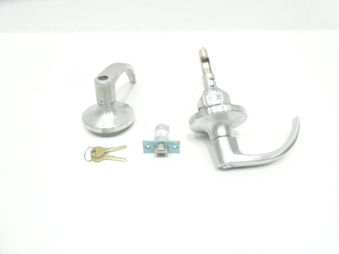 YALE 5407LN PB ENTRANCE LEVER LOCK