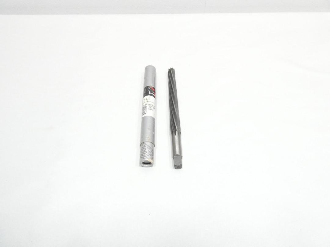 MICHIGAN DRILL 557 #10 HIGH SPEED SPIRAL FLUTE TAPER PIN REAMER