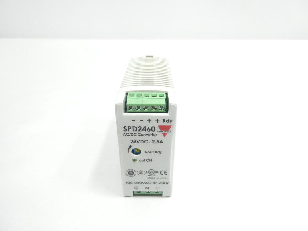 CARLO GAVAZZI SPD24601 POWER SUPPLY 100-240V-AC 24V-DC 60W
