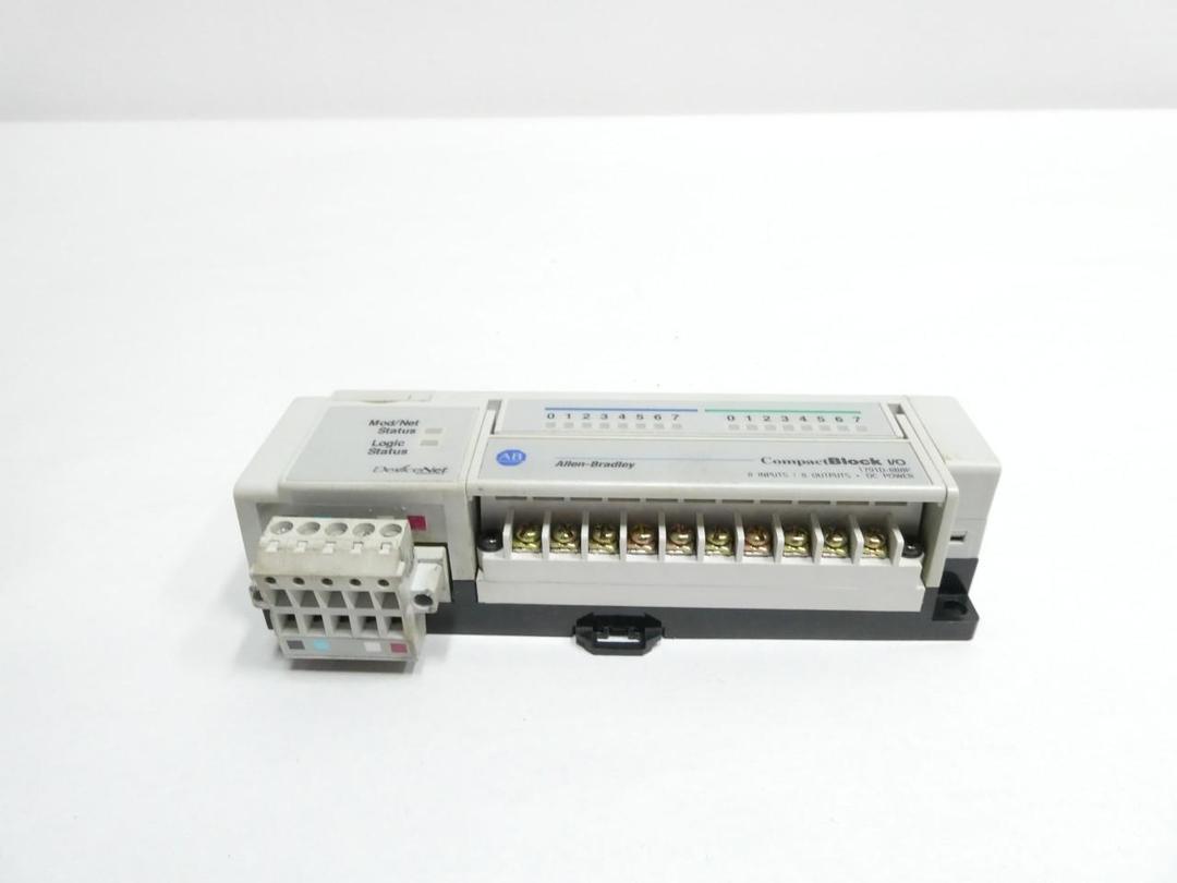ALLEN BRADLEY 1791D-8B8P DEVICENET COMPACT BLOCK I/O MODULE SER C