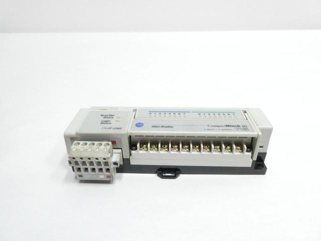 ALLEN BRADLEY 1791D-8B8P DEVICENET COMPACT BLOCK I/O MODULE SER C