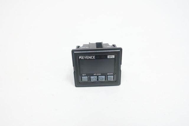 KEYENCE AP-C33 DIGITAL PRESSURE SENSOR 12/24V-DC