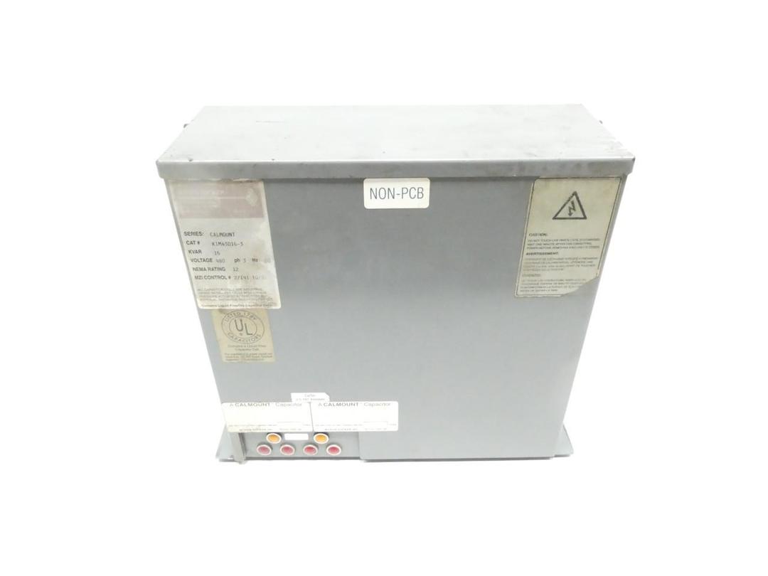 MYRON ZUCKER KIM43016-3 CAPACITOR 16KVAR 480V-AC