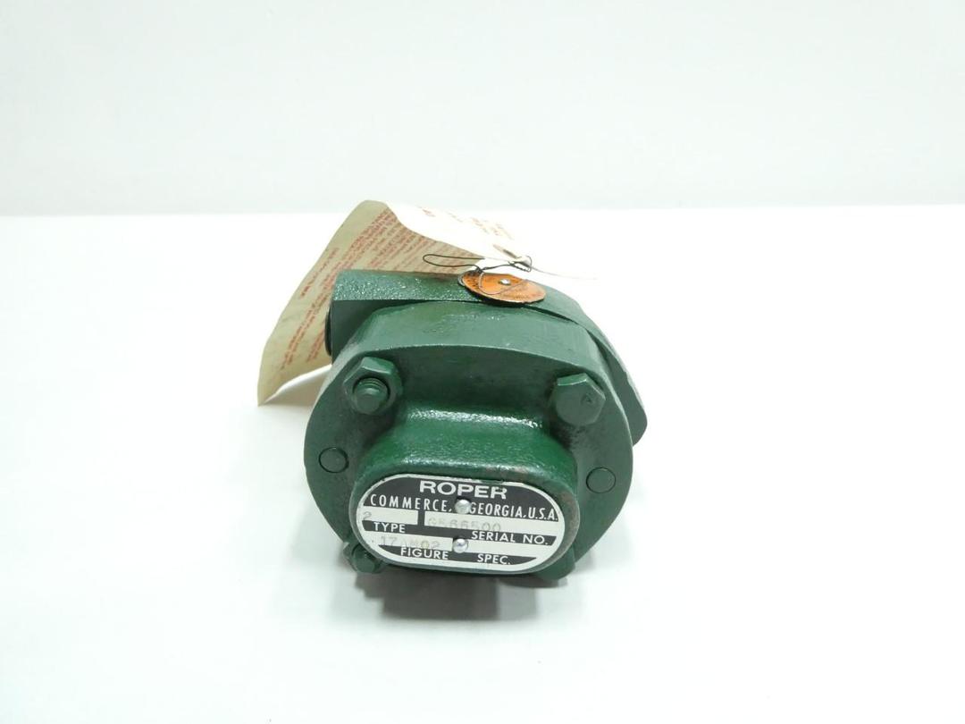 ROPER 17AM02 TYPE 2 HYDRAULIC GEAR PUMP 3/8IN NPT 1/2IN