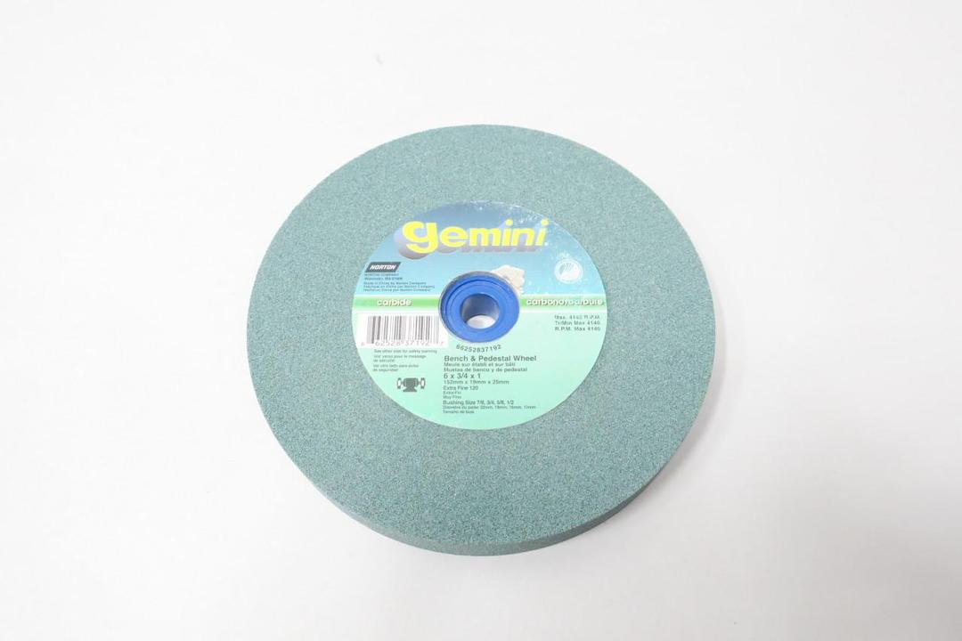 NORTON 66252837192 6 X 3/4 X 1IN GRINDING WHEEL EXTRA FINE 120