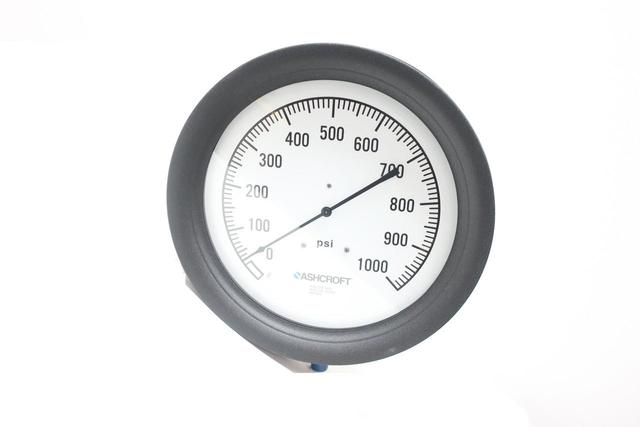 ASHCROFT 12-1010-S-04L-1000# PRESSURE GAUGE 12IN 0-1000PSI