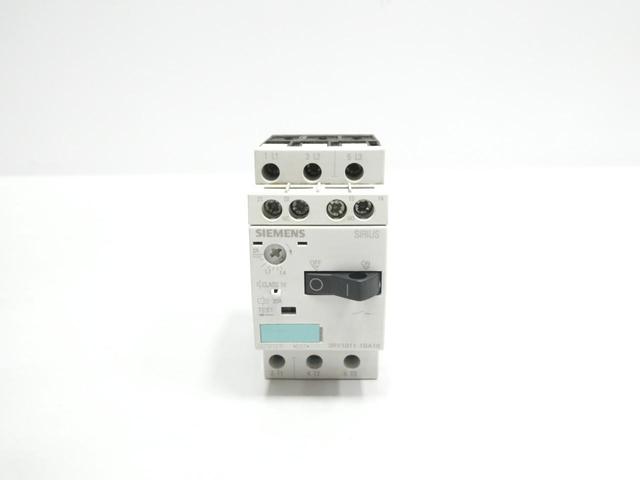 SIEMENS 3RV1011-1BA10 MANUAL STARTER 1.4-2A AMP 1-1/2HP