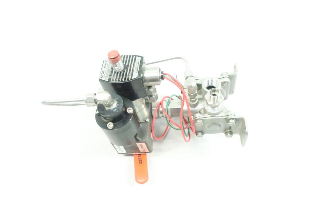 ASCO EF8320G201V RED-HAT II SOLENOID VALVE 24V-DC 1/4IN NPT