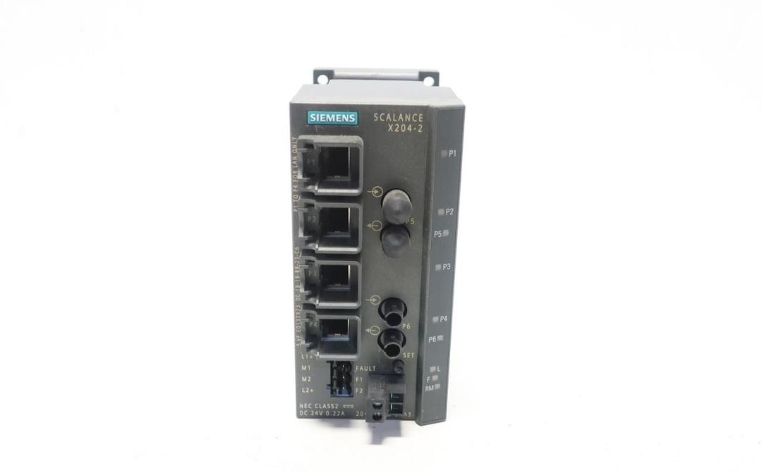 SIEMENS 6GK5204-2BB10-2AA3 SIMATIC NET INDUSTRIAL ETHERNET SWITCH