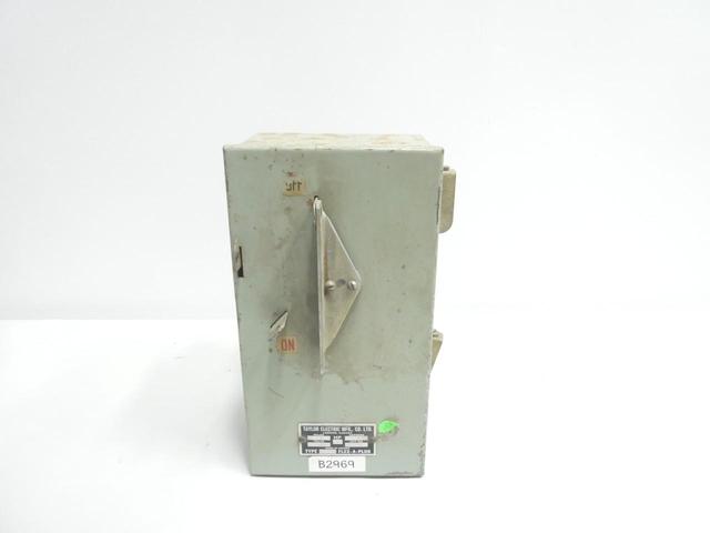 TAYLOR FSF5736 FUSIBLE DISCONNECT SWITCH 3P 60A AMP 575V-AC