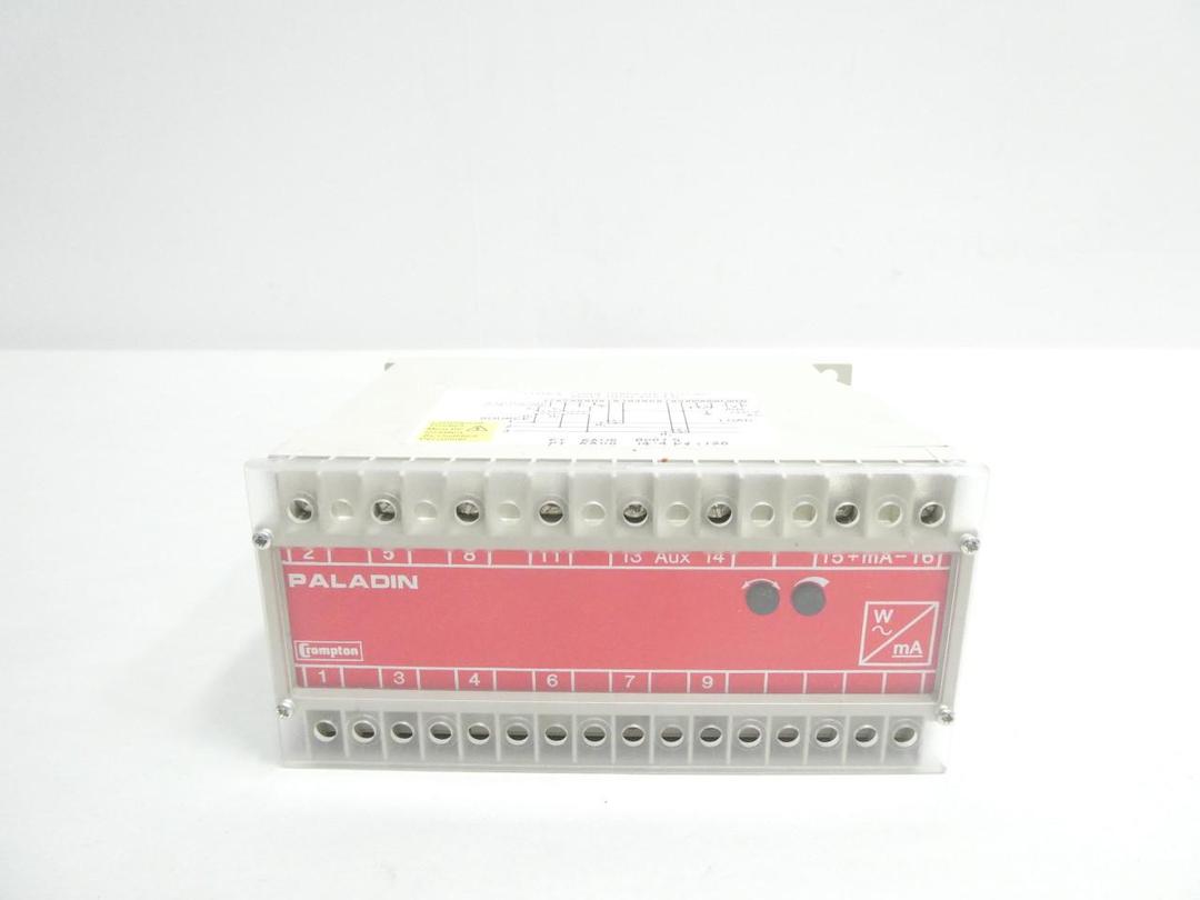 CROMPTON 256-TWMU TRANSDUCER 0-20AC-MW 4/20MA 120V-AC 500OHM