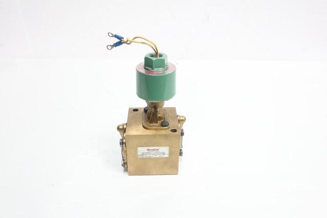 SERVOCON C0010019 ASCO JV176201 EXPLOSION PROOF SOLENOID VALVE 125V-DC