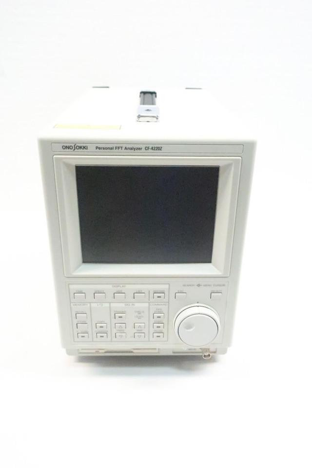 ONO SOKKI CF-4220Z PERSONAL FFT ANALYZER
