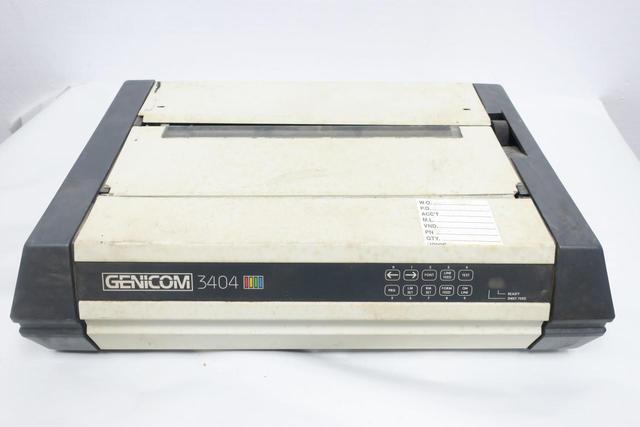 GENICOM 3404 3S6402AGC4190B4 DOT MATRIX PRINTER 117V-AC