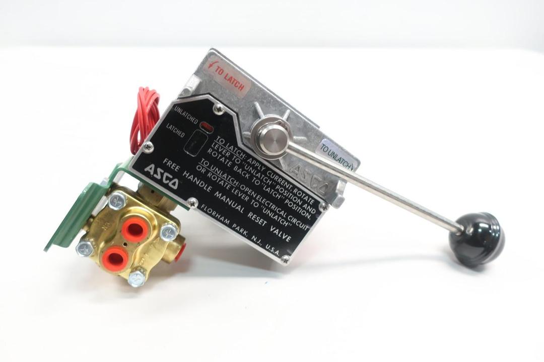 ASCO EF8037A008F RED-HAT SOLENOID VALVE 120V-AC 1/4IN NPT