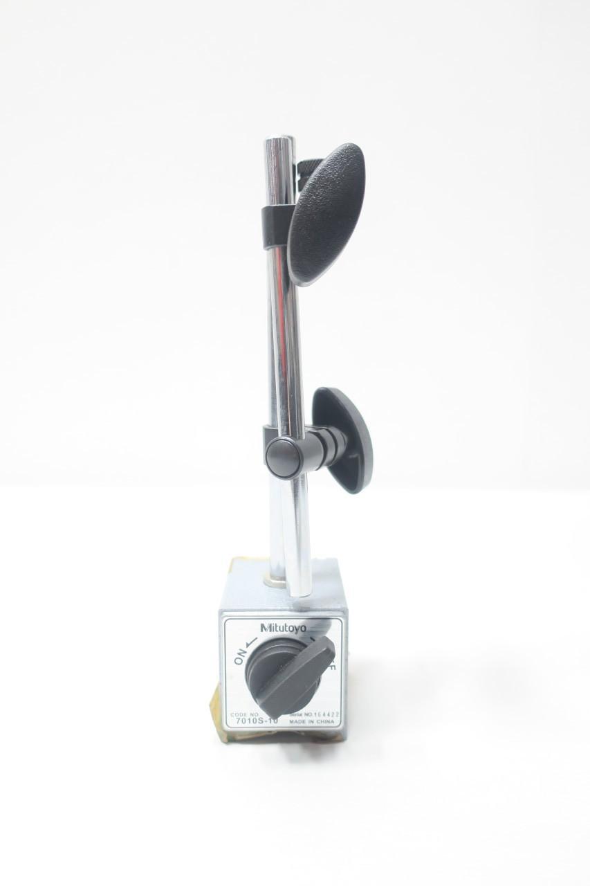 MITUTOYO 7010S-10 MAGNETIC STAND BASE HOLDER FOR DIAL INDICATOR