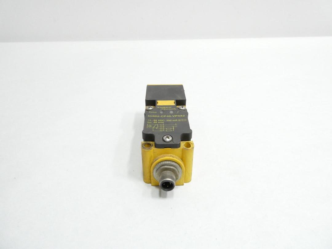 TURCK NI40U-CP40-VP4X2 INDUCTIVE PROXIMITY SENSOR 10-65V-DC