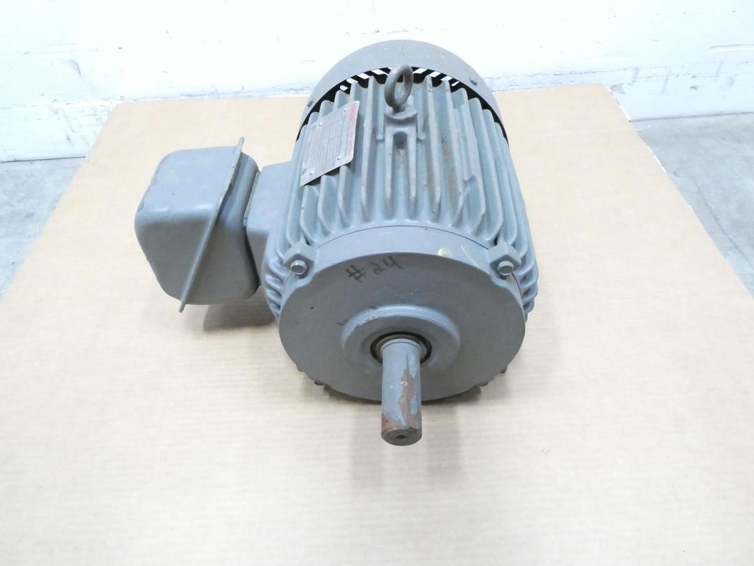 TOSHIBA BY752FLF2UMW AC MOTOR 213T 3PH 7.5HP 3485RPM 230/460V-AC