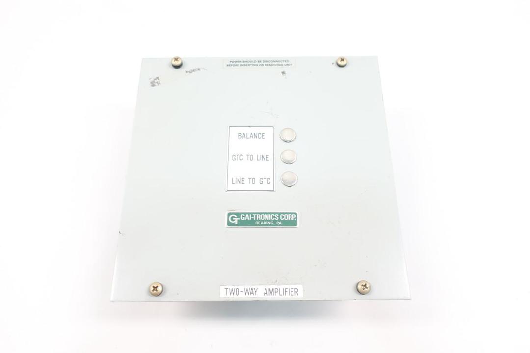 GAI-TRONICS 371-201 INTERFACE AMPLIFIER