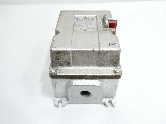 SQUARE D 2510 MBR-2 EXPLOSION PROOF MANUAL STARTER 5HP