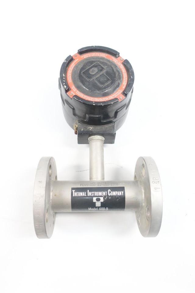 THERMAL INSTRUMENT 600-9 XIHFCX2-S4766 FLANGED FLOW METER 5/8IN