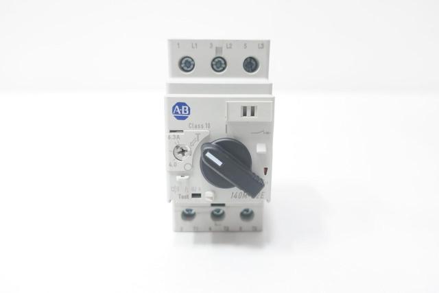 ALLEN BRADLEY 140M-C2E-B63 MANUAL STARTER 4-6.3A AMP 5HP