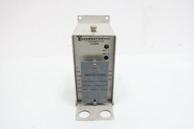TRANSMATION 600A-18 ALARM MODULE 0-30MVDC 117V-AC