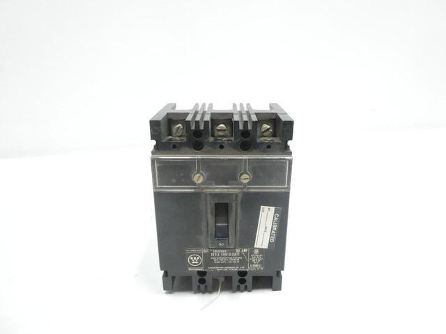 WESTINGHOUSE EB3090S MOLDED CASE CIRCUIT BREAKER 3P 90A AMP 240V-AC