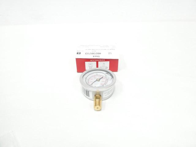 WINTERS PFQ806 PRESSURE GAUGE 2-1/2IN 0-200PSI 1/4IN NPT