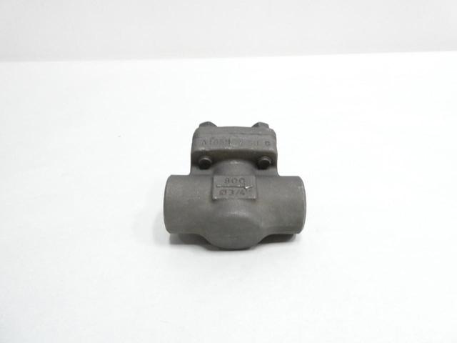 NEWCO 47 38s-fs2-nc STEEL SOCKET WELD CHECK VALVE 3/4IN 800