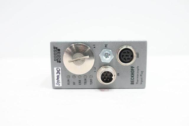 BECKHOFF FM3312-B310-0010 THERMOCOUPLE 12 CHANNEL INPUT PLUG