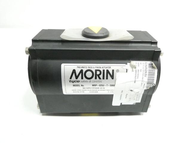 MORIN MRP-025U-T-S060 PNEUMATIC VALVE ACTUATOR 120PSI
