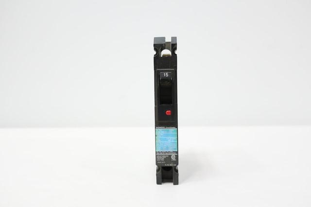 SIEMENS ED61B015 MOLDED CASE CIRCUIT BREAKER 1P 15A 350V-AC