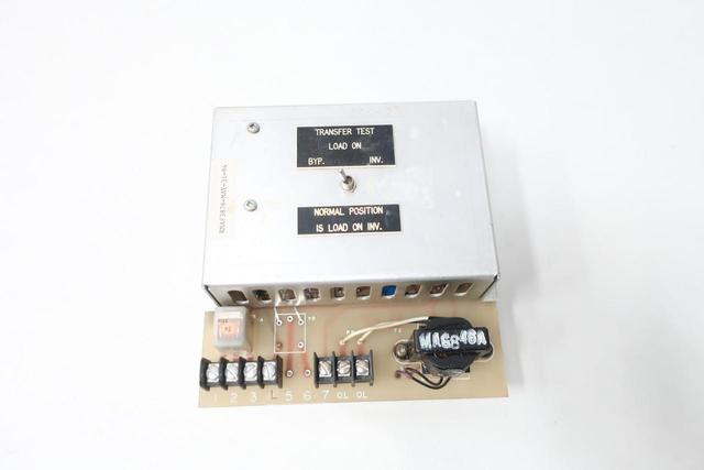 STATICON LRTL-120-A-B-3 TRANSFER TEST MODULE