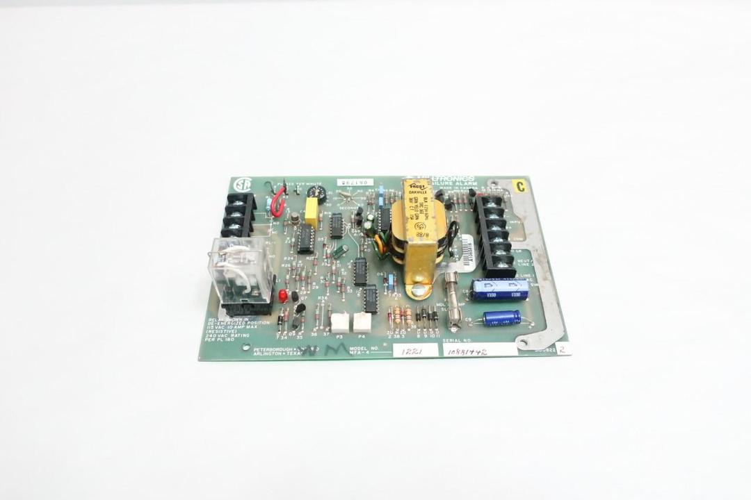 MILLTRONICS MFA-4-1221 MOTION FAILURE ALARM BOARD