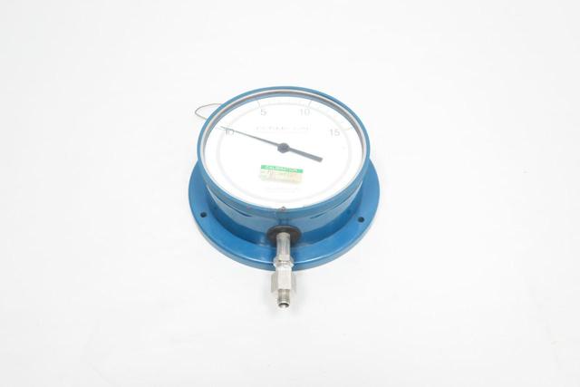 PERMA-CAL 110RTM00B21-P PRESSURE GAUGE 6IN 0-15PSI 1/4IN NPT