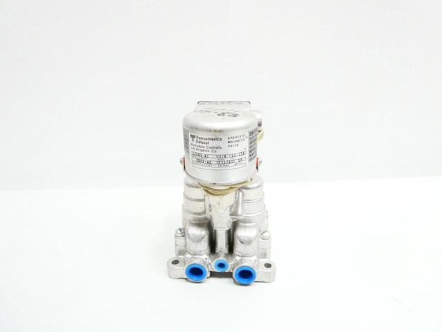 TRANSAMERICA DELAVAL 12443-AC 2002AC CRESCENT SOLENOID VALVE 115V-AC 3/8IN NPT