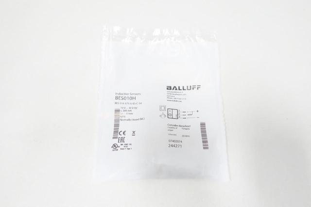 BALLUFF BES010H BES 516-375-G-E5-C-S4 INDUCTIVE PROXIMITY SENSOR 10-30V-DC