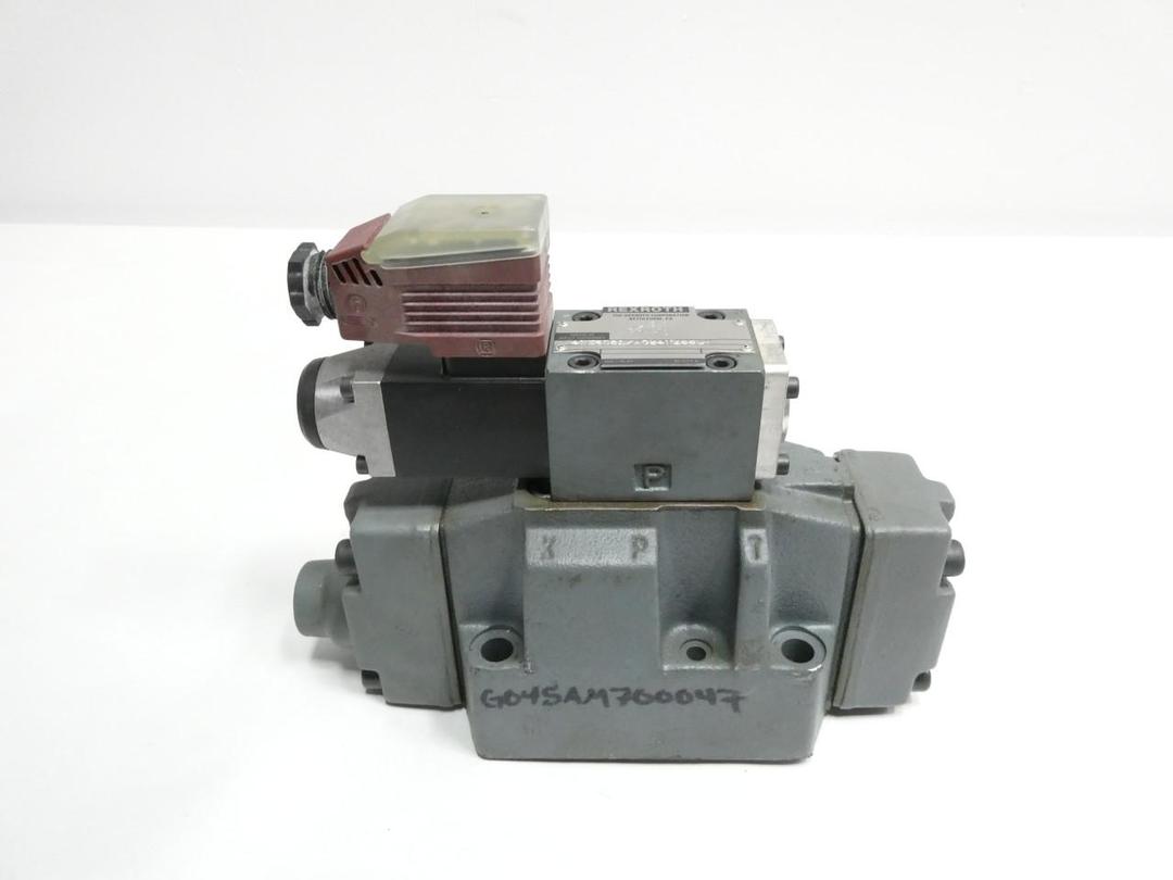 REXROTH 4WE6D51/AG24NZ55LV HYDRAULIC DIRECTIONAL CONTROL VALVE 24V-DC