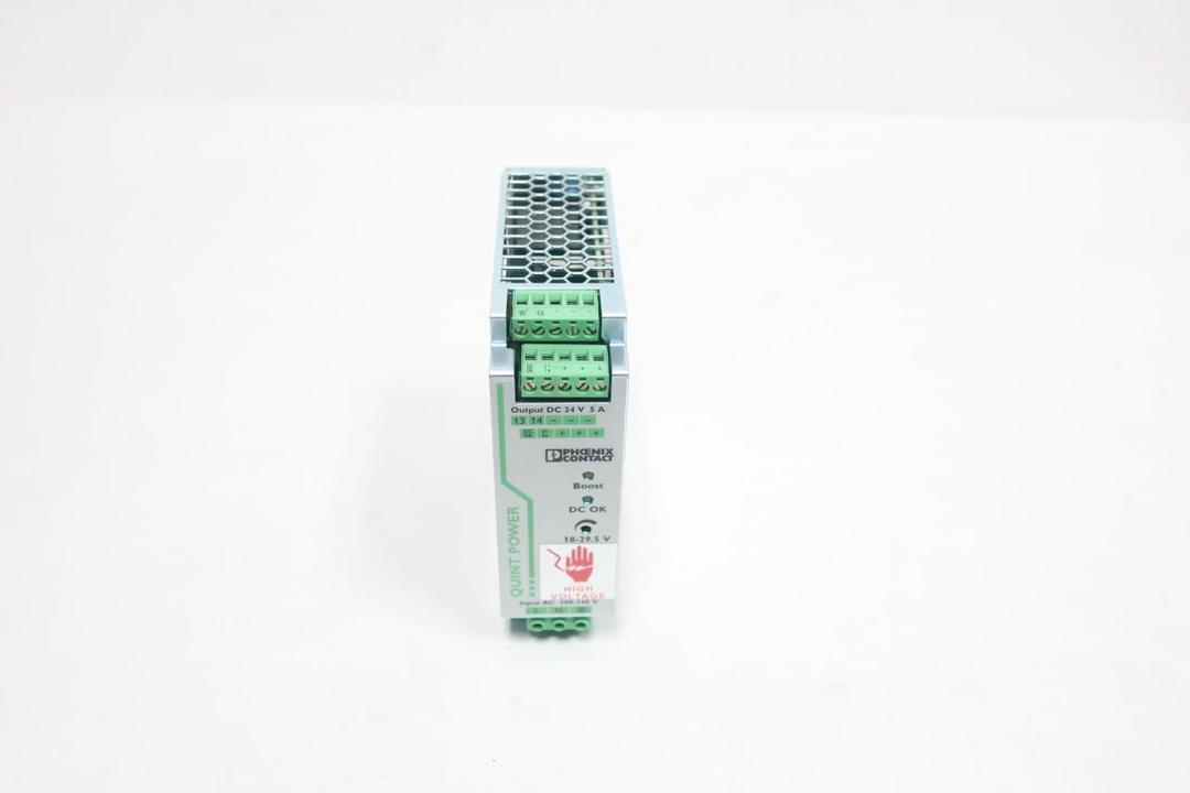 PHOENIX CONTACT QUINT-PS/1AC/24DC/5 2866750 POWER SUPPLY 100-240V-AC 5A 24V-DC