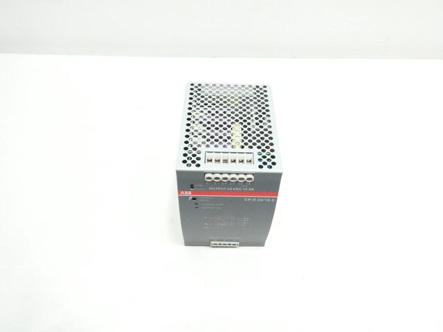 ABB CP-E 24/10.0 1SVR427035R0000 POWER SUPPLY 115/230V-AC 10A AMP 24V-DC 240W