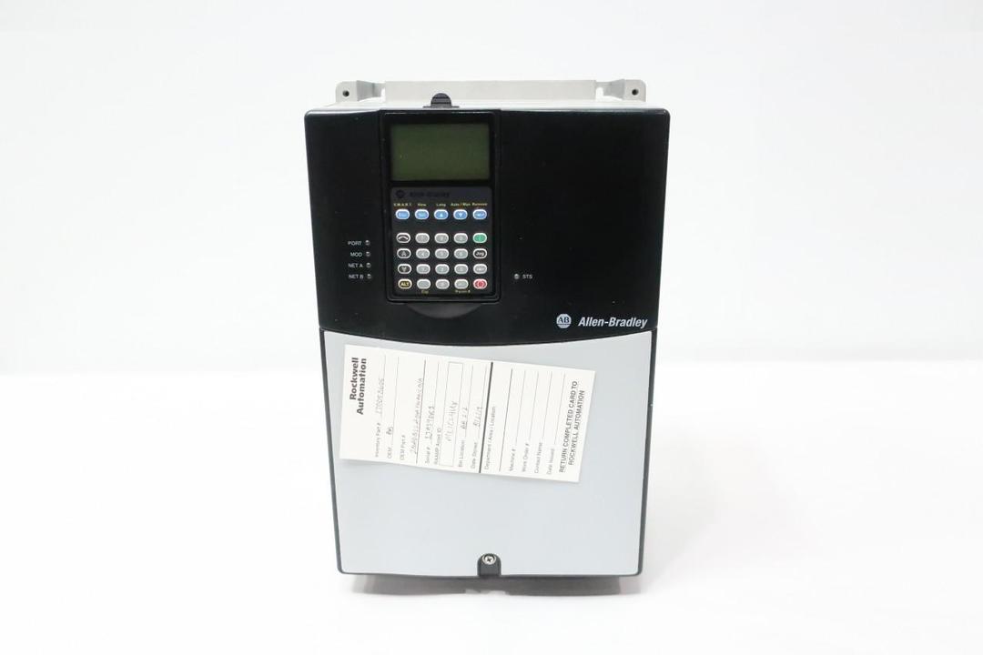 ALLEN BRADLEY 20AD022A3NYNANC0 VFD DRIVE 432-528V-AC 0-400HZ 0-460V-AC 15HP
