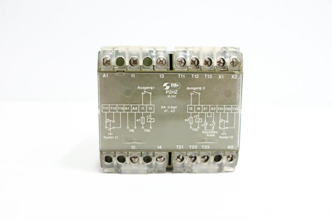 PILZ P2HZ SAFETY RELAY 110/250V-AC