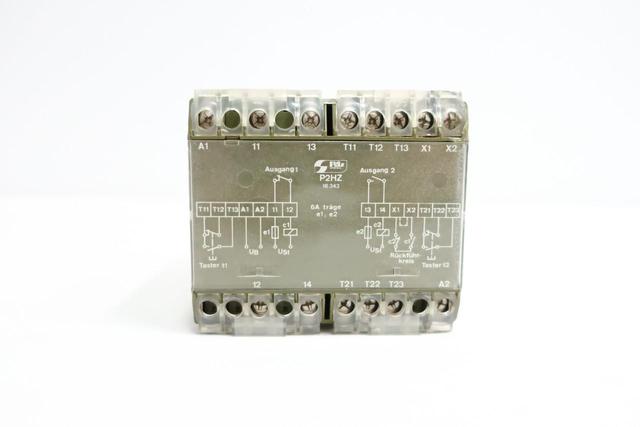 PILZ P2HZ SAFETY RELAY 110/250V-AC