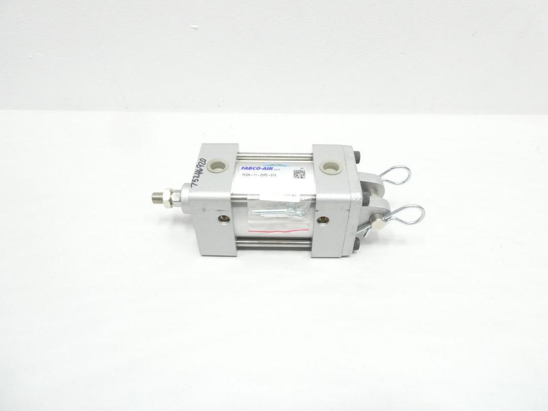 FABCO-AIR FCQN-11-25P2-01E DOUBLE ACTING PNEUMATIC CYLINDER 2-1/2IN 1-1/4IN